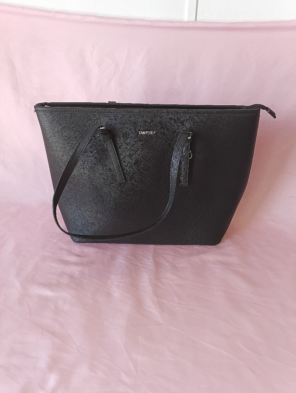 TANTOMI Tote Bag for Women PU Leather Shoulder Handbags Large Work Bag